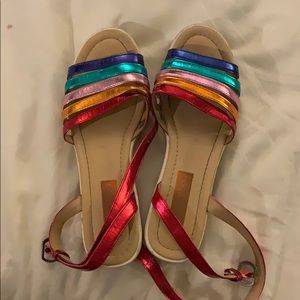 rocket dog rainbow shoes